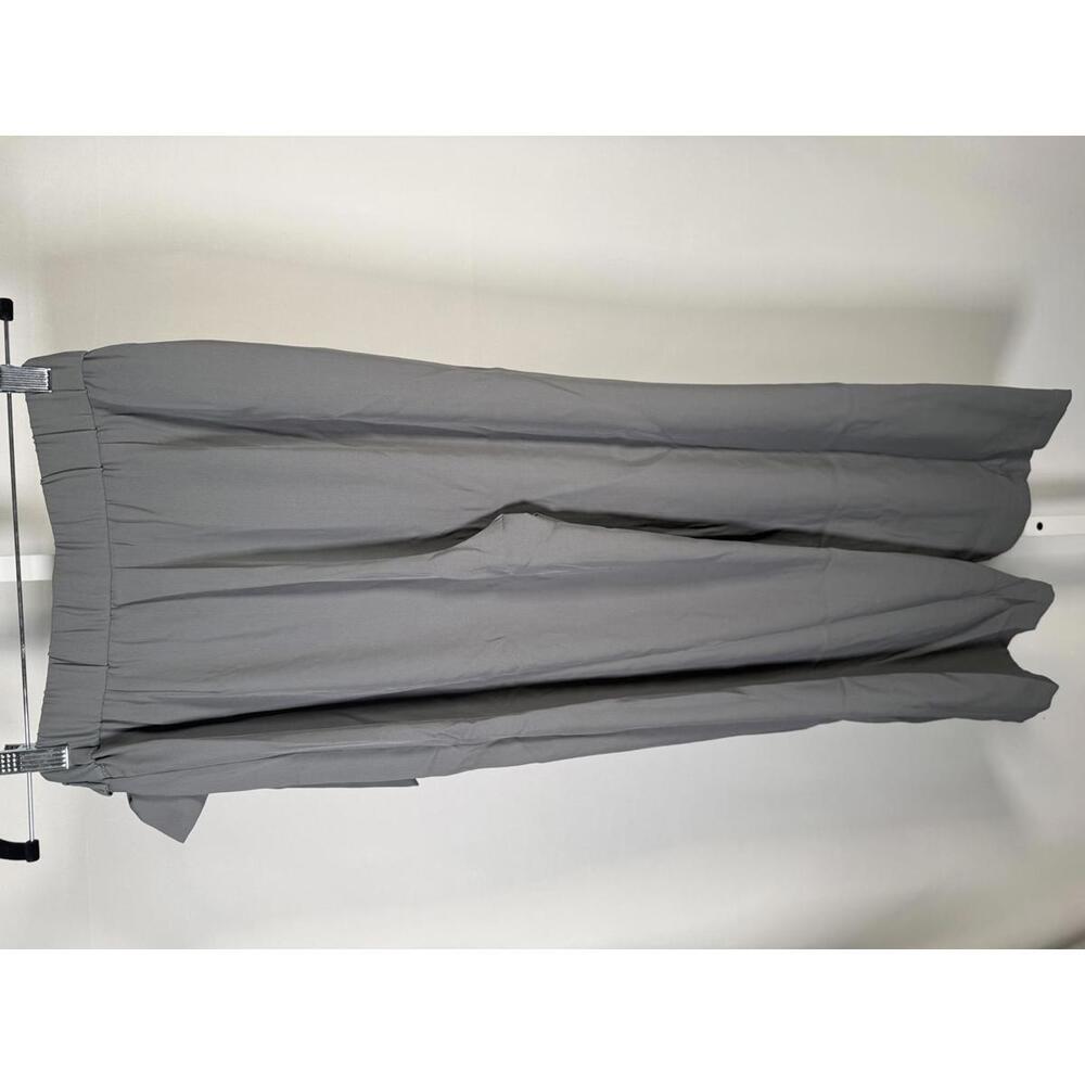 NWT Halara Flex™ High Waisted Tie Side Wide Leg Work Pants Size Small Petite - Picture 6 of 10